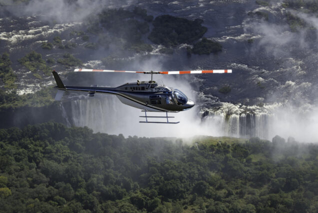 Victoria Falls Helicopter Flight Experience